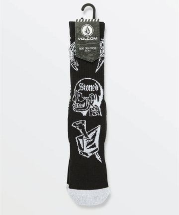 Volcom About Time Socks PR - Black